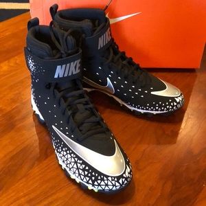 nike force savage shark football cleats